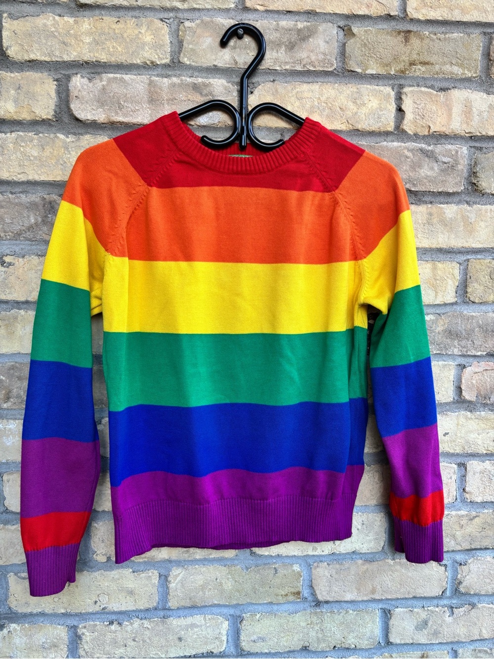 OG United Colours of Benetton Sweater - Rainbow Stripe